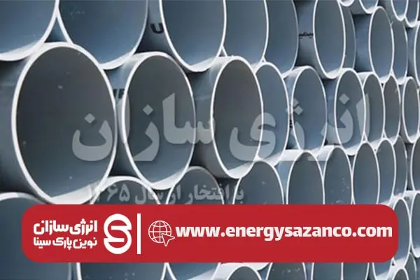 لوله جداره چاه 7 لوله جدار چاه پی وی سی