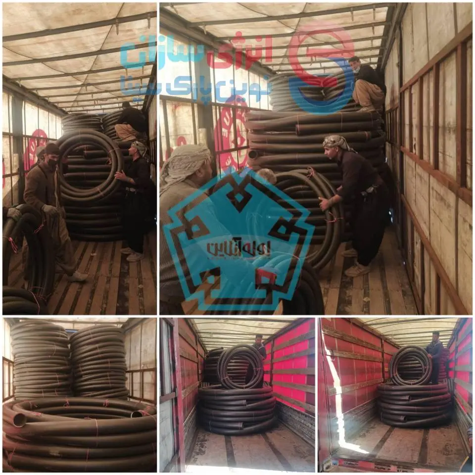 لوله خرطومی 4 لوله فلکسیبل