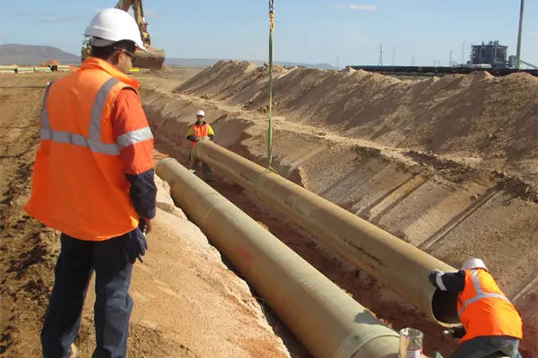 لوله فایبرگلاس 5 لوله grp