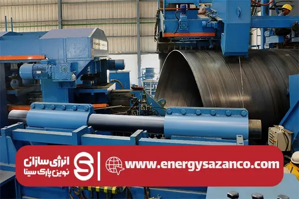 لوله اسپیرال (آهنی) 4 تولیدکننده لوله اسپیرال آهنی