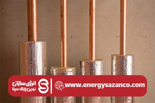 5 روش از بهترین شیوه های های عایق بندی لوله ها و محل اتصال آن ها 12 عایق بندی لوله های مسی