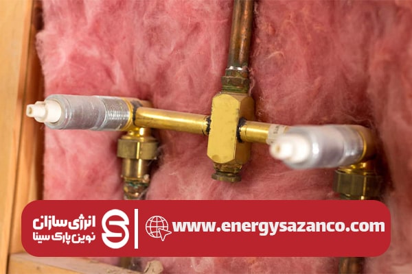 5 روش از بهترین شیوه های های عایق بندی لوله ها و محل اتصال آن ها 9 عایق بندی لوله ها و اتصالات آن ها