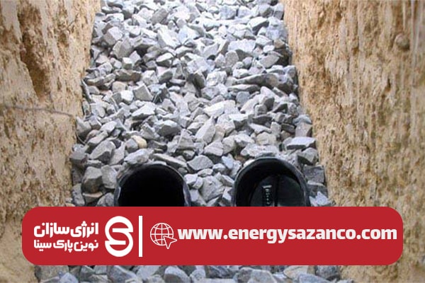 مصالح مورد نیاز یرای زهکشی زمین کشاورزی
