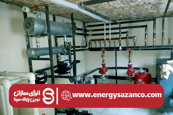 تاسیسات و فضای مورد نیاز برای ساخت استخر شنا در منازل و ویلاها 12 کنترل سیستم گرمایش استخر شنا
