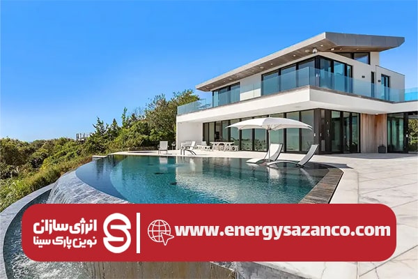 تاسیسات و فضای مورد نیاز برای ساخت استخر شنا در منازل و ویلاها 5 جا نمایی اصولی استخر شنا در ویلاها