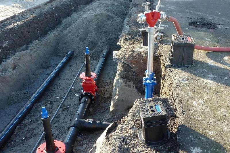 کاربردهای لوله پلی اتیلن در سیستم آتش نشانی چیست؟ 1 شبکههای اصلی آتش نشانی