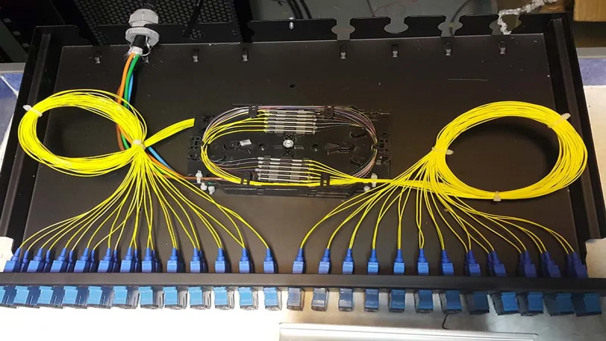 روش نصب داکت کابل فیبر نوری