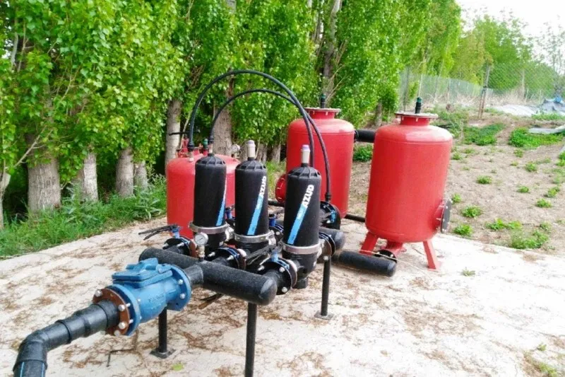 بررسی جامع اجزای سیستم آبیاری قطره ای 1 سیستم فیلتراسیون