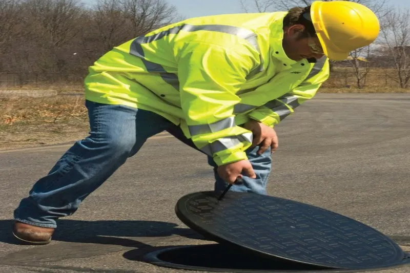 آشنایی با دریچه منهول ضد سرقت 1 انواع دریچه منهول ضد سرقت