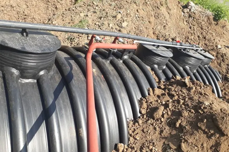 راندمان سپتیک تانک فاضلاب 3 تأثیر جنس بدنه و دما بر راندمان (نکته طلایی خرید)